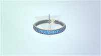 Ringe Dame in Gold Zirconia ETERNITY 15 Z.BLU D Sommer QZ